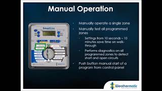 Weathermatic SmartLine Programming Webinar [upl. by Post]