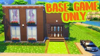 Construiesc o casa in The Sims 4 doar cu jocul de baza [upl. by Ialokin191]