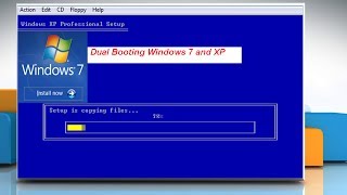 How to dual boot Windows XP and Windows 7 operating systems [upl. by Carmena]