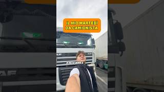 Il mio martedì da camionista camionista camion lavorare [upl. by Aitnyc]