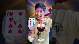 😉🔥🪄Pranesh Dad Floating Wine Glass Magic shortvideo magic SonAndDadOfficial [upl. by Htenaj]