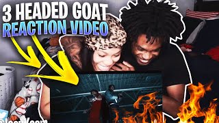 3 HEADED GOAT  Lil Durk  3 Headed Goat ft Lil Baby amp Polo G Dir by ColeBennett REACTION [upl. by Blythe469]