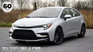 2024 Toyota Corolla Hybrid Review  72 MPGs [upl. by Calypso658]