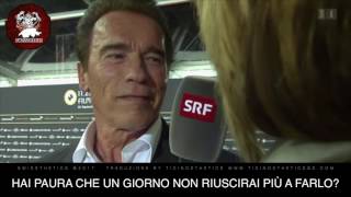 Arnold Schwarzenegger quotIch muss trainierenquot  Deutsche Interview mit ITA SUB [upl. by Odnaloy]