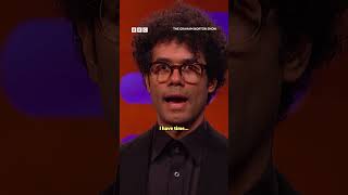 ColinFarrell amp RichardAyoade perform a hilarious improv sketch 🎭 GrahamNortonShow GrahamNorton [upl. by Oilegor]