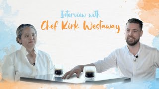 Interview with Chef Kirk Westaway at JAAN Singapore [upl. by Sharlene]