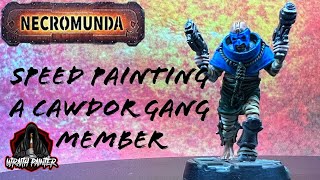 Speed Painting a Necromunda Cawdor Gang Member [upl. by Hinkle]