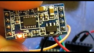 How To Connect MMA7455 Accelerometer 3Axis Tilt Sensor Arduino Tutorial [upl. by Tillio227]