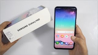 Samsung Galaxy M20 Smartphone Unboxing amp Overview [upl. by Flodnar]