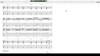 POWER TABS LUNAR part 1 Black Sabbath a national acrobat guitar tabs tablature [upl. by Annaeoj]