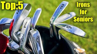 Top5 Best Golf Irons for Seniors 2023 Your Golf Game with TopRated Clubs [upl. by Thinia]