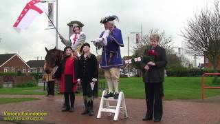 Mablethorpe Town Criers St Georges Day Proclamation Copyright Visions Foundation [upl. by Notlimah]