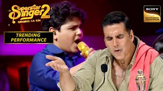 Akshay Kumar को Duet Singing में Pratyush लगे Coach  Superstar Singer 2  Trending Performance [upl. by Caiaphas352]