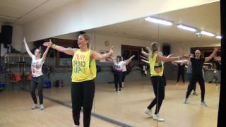 Zumba à Liège  salsa befor cool down  Lost on YouLP Salsa Version by Cubaneros [upl. by Reynard]