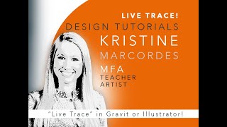 Live Trace Vectorizing Method in Adobe Illustrator and Gravit [upl. by Nwonknu937]