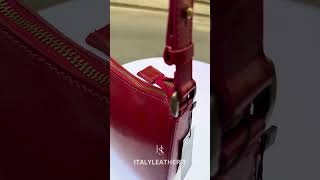 Italian Handmade Leather Tote Bag Elegance and Craftsmanship from Florence [upl. by Stouffer]