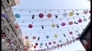 The streets of Aden Yemen during Ramadan Eid alfitr [upl. by Rika]