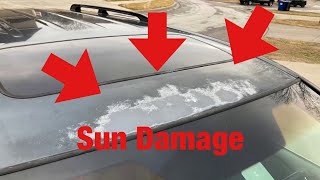 Honda Odyssey Roof Repair and Refinish [upl. by Meensat708]