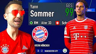 WENN BAYERN YANN SOMMER ALS RM AUFSTELLEN WÜRDE  🐐😂 FIFA 23 Karrieremodus Experiment [upl. by Egiaf]