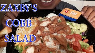 ZAXBYS COBB SALAD YUMM zaxbys chickensalad mukbang asmr eatwithme [upl. by Carmen]