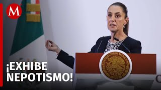 Sheinbaum exhibe reportaje de Mexicanos Contra la Corrupción MCC del 2018 [upl. by Netfa]