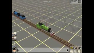 Trainz  NWR No3 VS NWR No4 Part 2 [upl. by Guenna]