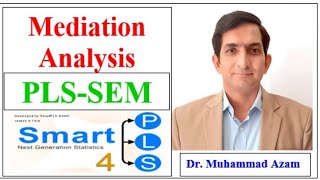 Mediation Analysis in SmartPLS  Introduction to Mediation Analysis  Mediation and Moderation [upl. by Dulcine]