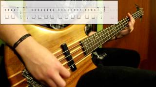 Sex BobOmb  Threshold Bass Cover Play Along Tabs In Video [upl. by Fesuy]