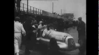 tj13TV presents  Tazio Nuvolari Wins the 1935 German GP [upl. by Epner853]