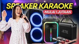 BASS POWERFULL 7 SPEAKER KARAOKE PORTABLE MURAH TERBAIK 2024 [upl. by Caresa682]