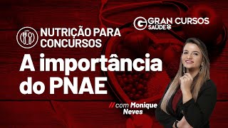 Nutrição para concursos  A importância do PNAE com Monique Neves [upl. by Richey]