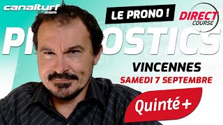 Pronostic Quinté et des courses PMU du Samedi 7 septembre 2024  En partenariat avec GenybetTurf [upl. by Behl]