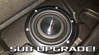 SIMPLE Subwoofer Upgrade for Ram 1500 20092018 Ram 4th gen Trucks [upl. by Tomasina965]