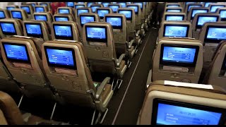 SWISS FANTASTIC ECONOMY CLASS  BOEING 777300ER  HONG KONGZURICH [upl. by Kcitrap]