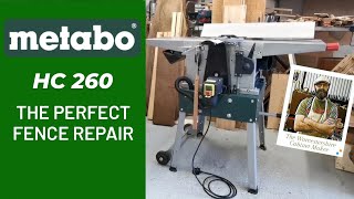 Metabo HC260 Fence fail and FIX [upl. by Eidur30]