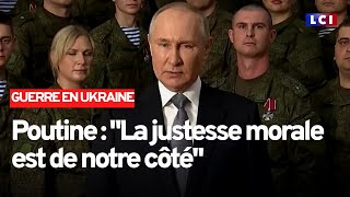 Poutine  quotLa justesse morale est de notre côtéquot [upl. by Chladek92]