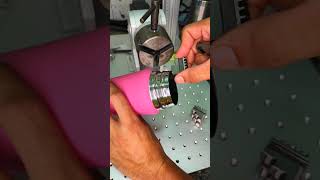 Como por as peças do Rotativo Mandril Fiber Laser 50w [upl. by Arri]