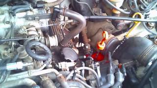 LEAK DOWN TEST 1991 TOYOTA V6 3VZE [upl. by Artema]