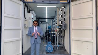 Sea Water Reverse Osmosis  Containerized Desalination SWRO  Islands amp Offshore  Al Kafaah  Dubai [upl. by Megdal]