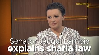 Senator Jacqui Lambie struggles to explain sharia law [upl. by Idnis]