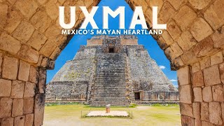 Uxmal Mexicos Mayan Heartland history ancient [upl. by Nylirret781]