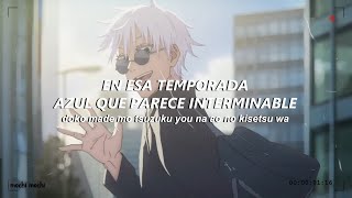 Ao no Sumika OP3  Jujutsu Kaisen  Subtitulado Al Español [upl. by Eimas]