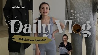 VLOG  Sultan kebabı yaptım aldıklarımı denemeli gösteriyorum [upl. by Nohpets858]