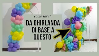 Arco di Palloncini come fare DIY [upl. by Josephina642]