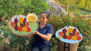 How to make fivecolor rice with bamboo [upl. by Aonehc771]