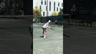 Thanasi Kokkinakis  Zizou Bergs practice point at Sarasota Open tennis atp practice [upl. by Parthen]