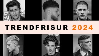 MÄNNERFRISUREN 2024  Trendfrisuren für MÄNNER 2024 [upl. by Koss]