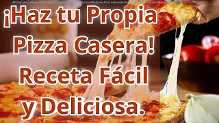 ¡Haz tu Propia Pizza Casera Receta Fácil y Deliciosa  Radio Terapia FM [upl. by Anyr548]