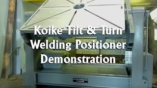 TiltTurn Welding Positioner Demonstration Video [upl. by Anbul]