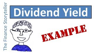 Dividend yield calculation example [upl. by Diannne]